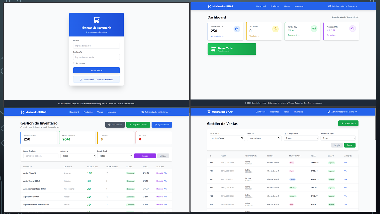 Sistema de ventas e Inventario